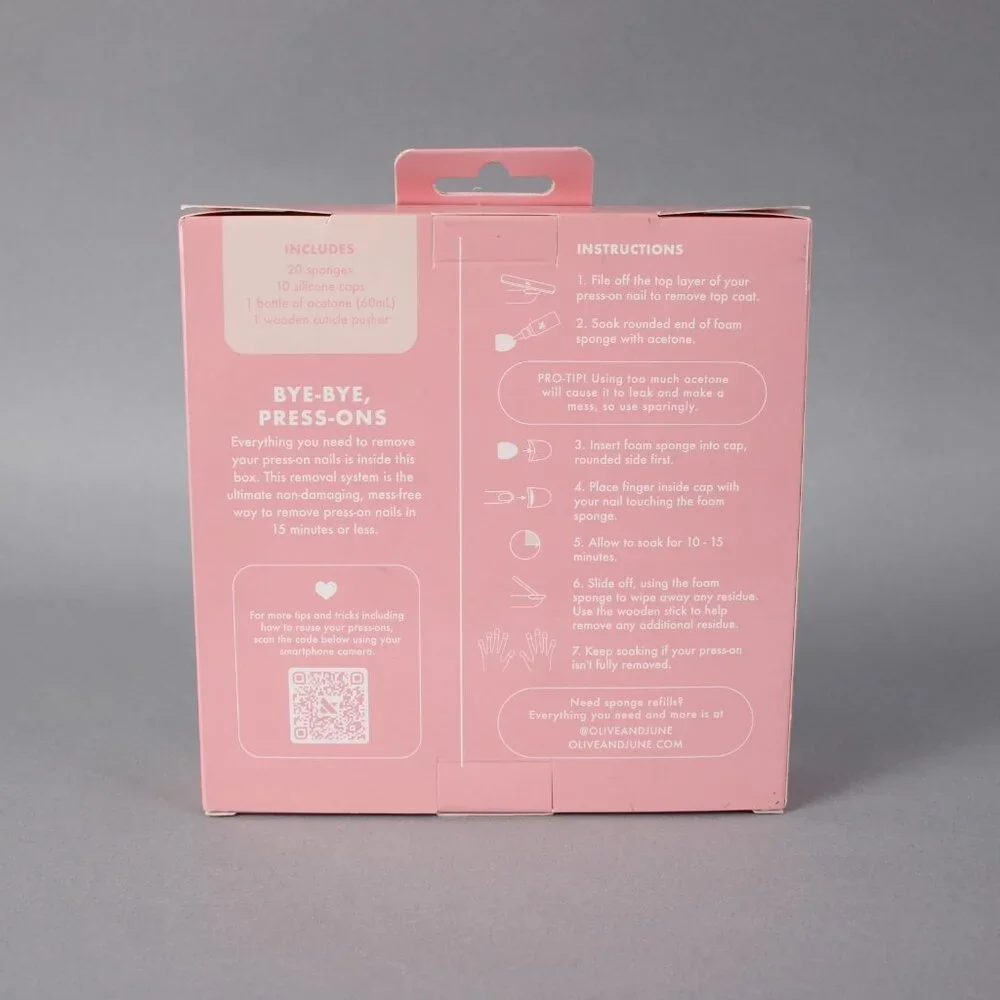 Bye Bye Press On Nails Removal System No Mess Reusable Caps Removal System - Picture 2 of 5